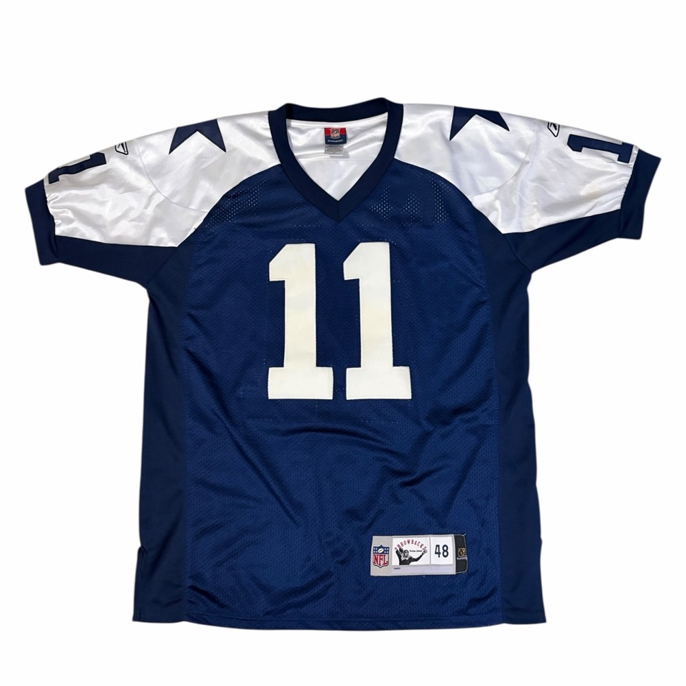 NFL Throwbacks Dallas Cowboys Roy Williams Football Jersey Mens 48 Stitched